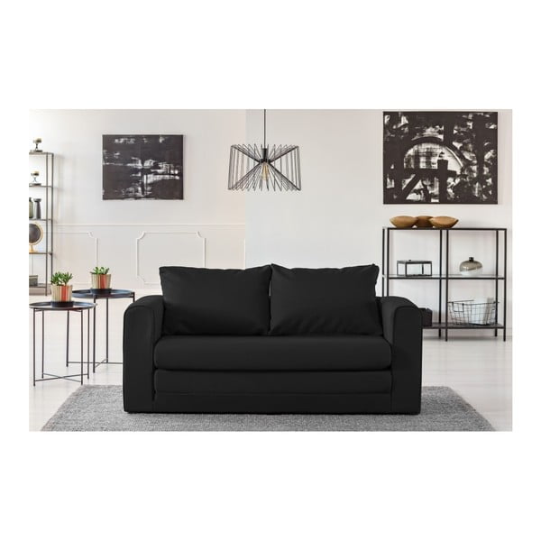 Divano letto nero Honolulu - Cosmopolitan Design-image-4