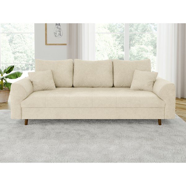 Divano beige 210 cm Ariella – Ropez-image-1