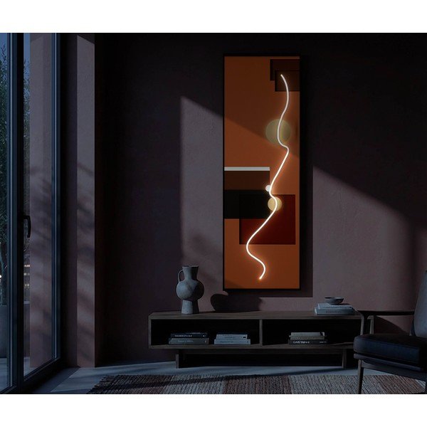 Dipinto stampato con cornice inclusa/dipinto su tela 50x150 cm LED – Mauro Ferretti-image-3