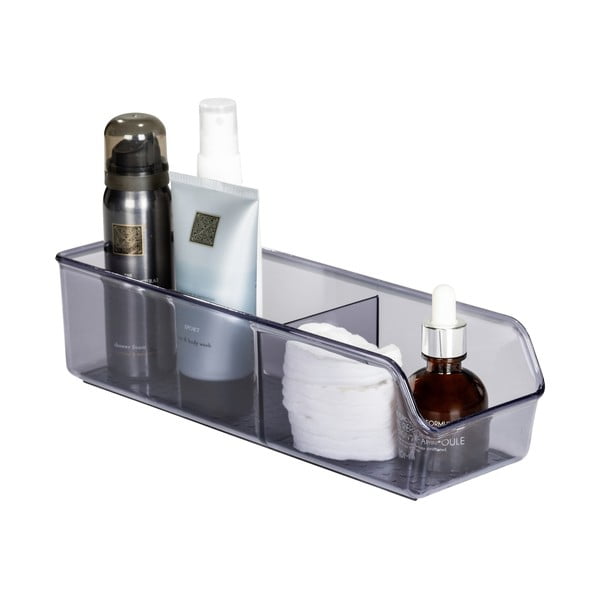 Organizzatore grigio per il bagno in plastica riciclata San Diego - Wenko-image-4