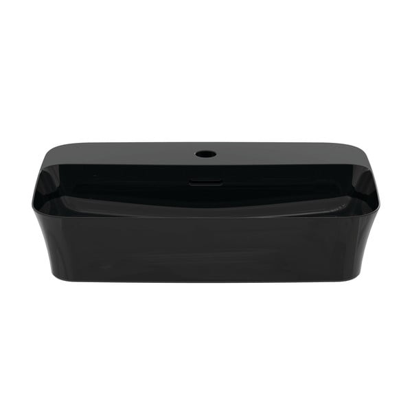 Lavabo in ceramica nera lucida 55x38 cm Ipalyss - Ideal Standard-image-3