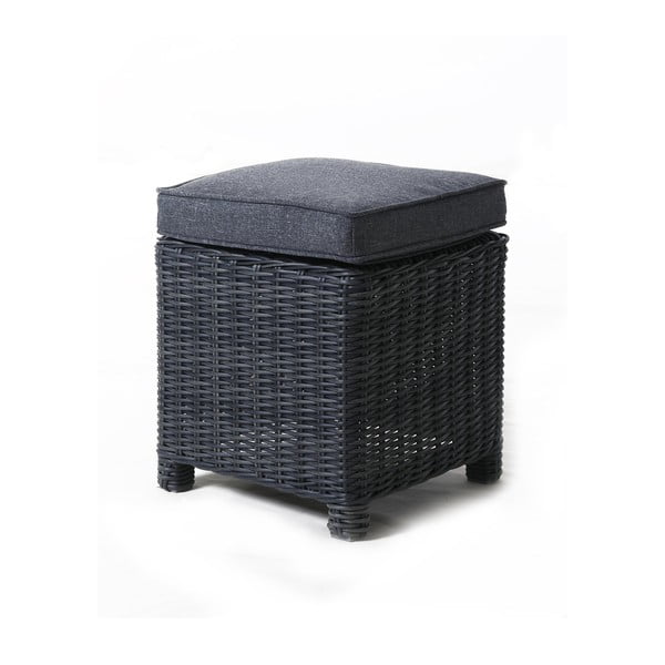 Set da giardino in rattan artificiale grigio per 7 persone San Diego - Rojaplast-image-1