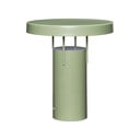 Lampada da tavolo dimmerabile a LED verde con paralume in metallo (altezza 28 cm) BringMe - Hübsch