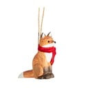 Decorazione per albero di natale in legno fatta a mano 7 cm Fox – Sass & Belle