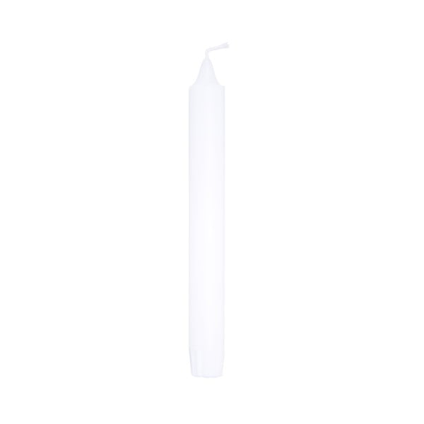 Set di 8 candele lunghe bianche Ego Dekor ED, durata di combustione 7 h - Eco candles by Ego dekor