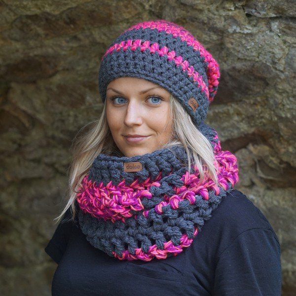 Cappello lavorato a mano all'uncinetto Rosie - DOKE-image-2