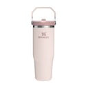 Borraccia termica rosa chiaro in acciaio inox 890 ml IceFlow™ Flip Straw 2.0 Tumbler Rose Quartz – Stanley