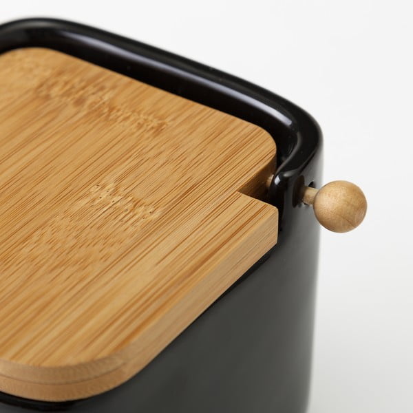 Cannuccia di ceramica nera Unimasa, 750 ml - Casa Selección-image-3