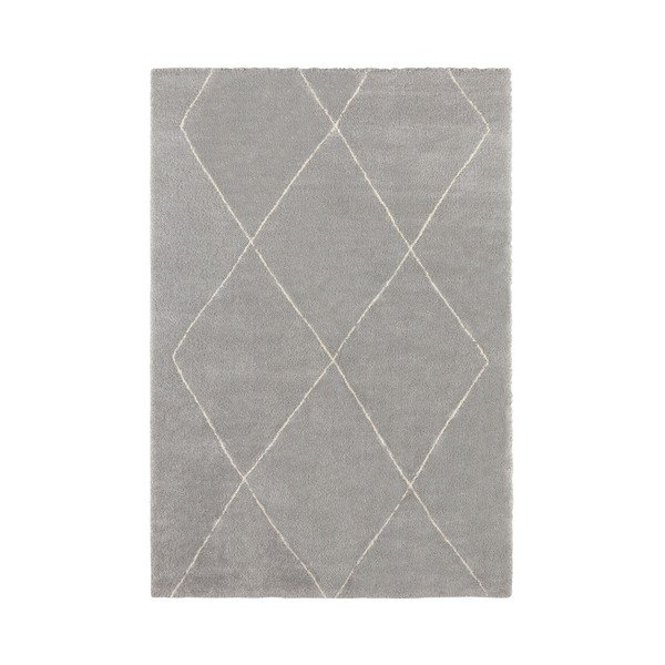 Tappeto grigio Massy, 80 x 150 cm Glow - Elle Decoration