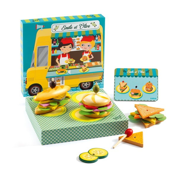 Set da gioco per bambini Sandwich - Djeco