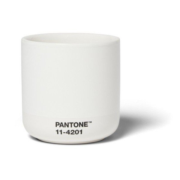 Tazzina per cappuccino bianca in ceramica 175 ml Cortado Cloud Dancer – Pantone