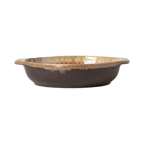 Piatto fondo marrone in gres Poterie – Casafina-image-2