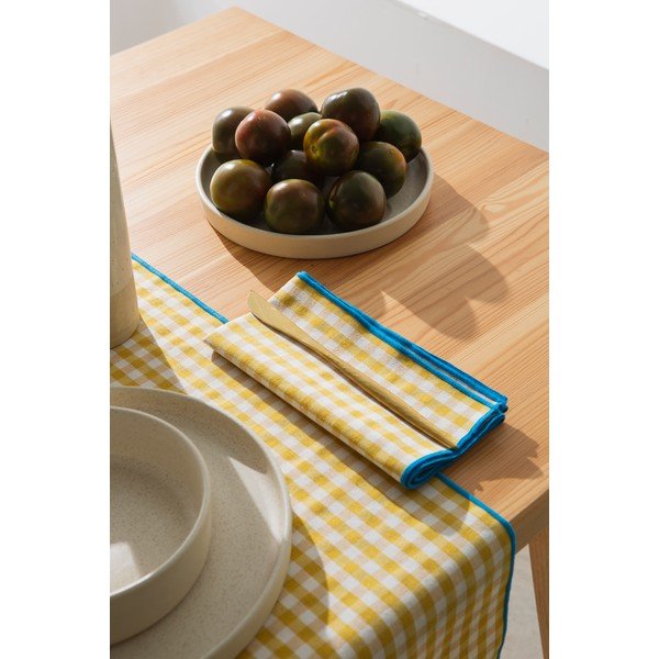 Runner da tavola in set da 2 41x130 cm Vichy - Really Nice Things-image-3