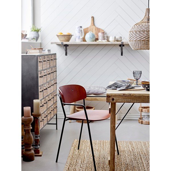 Sedia da pranzo marrone Piter - Bloomingville-image-1