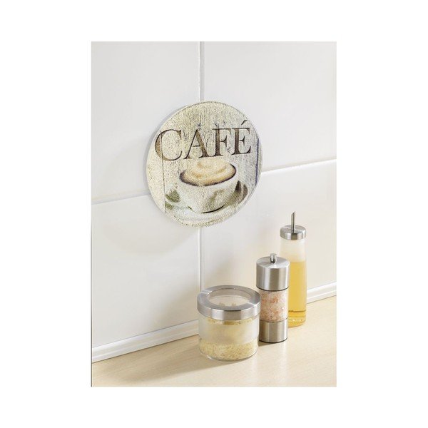 Tappetino in vetro per pentole, ø 20 cm Café - Wenko-image-1