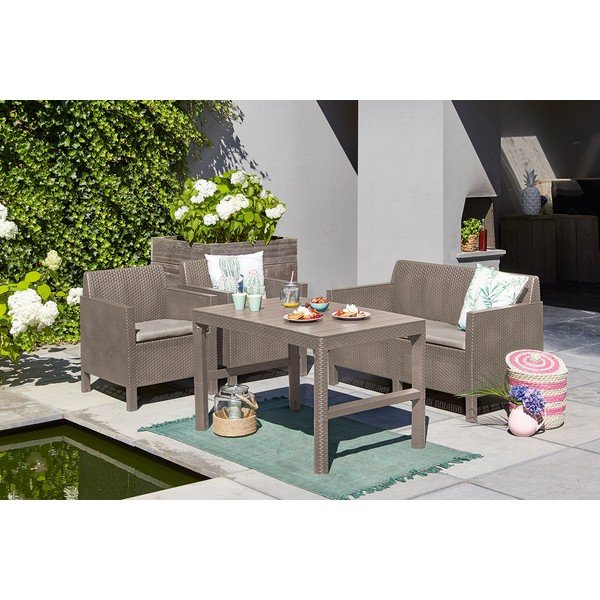 Tavolo da giardino 72x116 cm Lyon - Keter-image-1