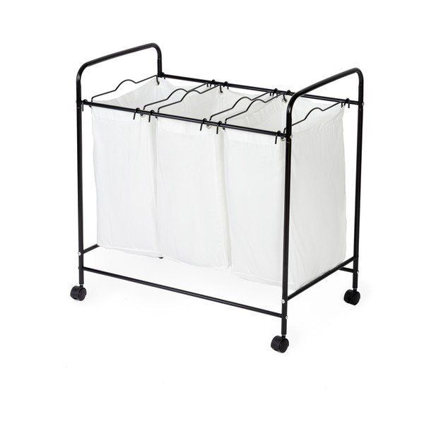 Cesto portabiancheria in tessuto 46+46+46 l Joe - Compactor-image-3