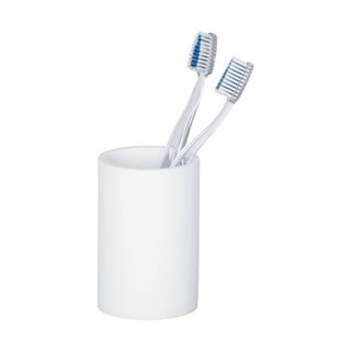 Tazza in ceramica bianca per spazzolini da denti Ida - Wenko