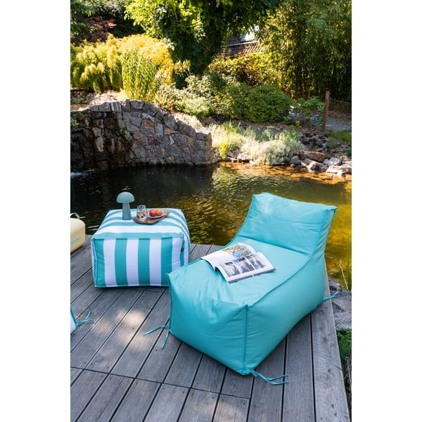 Pouf da giardino verde – Bonami Essentials-image-1