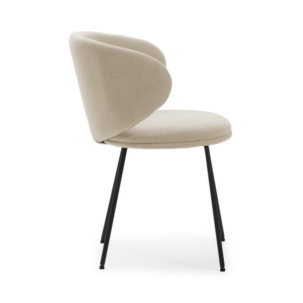 Set di sedie da pranzo beige in imbottito 2 pz Rush – Marckeric-image-3