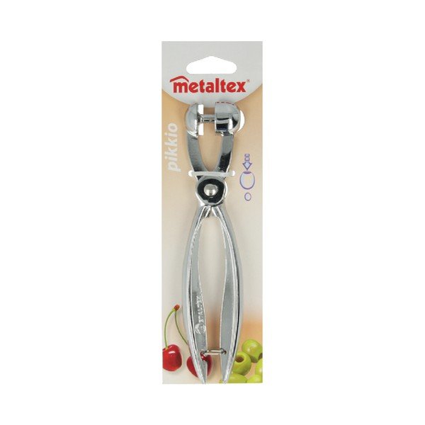 Tritacarne per ciliegie e olive, lunghezza 18 cm - Metaltex-image-1