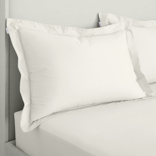 Federe per cuscino in set in percalle di cotone 2 pz 50x75 cm Cotton Percale – Bianca-image-2