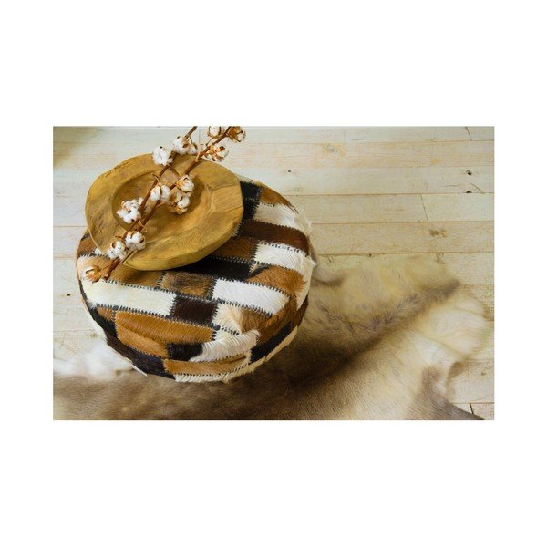 Fruttiera in teak non trattato Mara, ⌀ 20 cm - HSM collection-image-2