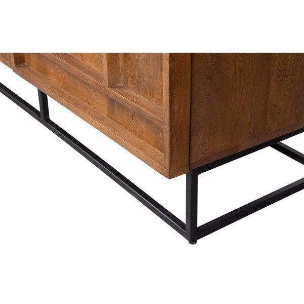 Cassettiera in legno di mango marrone Forrest - WOOOD-image-3