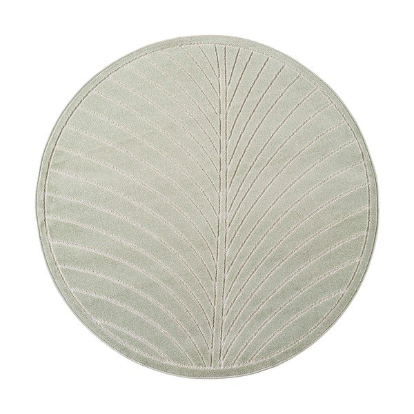 Tappeto da interno/esterno rotondo verde ø 80 cm Nova 1204 – Ayyildiz Carpets