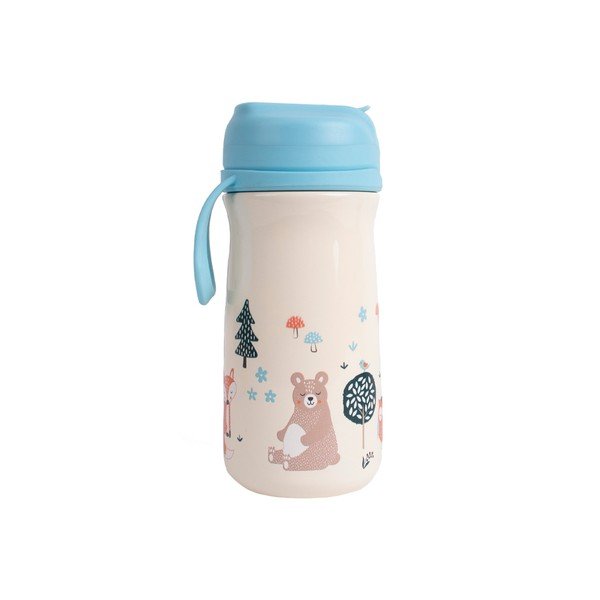 Biberon beige in acciaio inox 370 ml Woodland - Ladelle