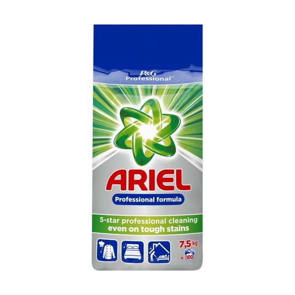 Confezione famiglia di detersivo Ariel Regular, 7,5 kg (100 dosi di lavaggio) - Unknown