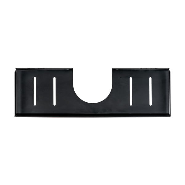 Mensola da bagno autoportante in acciaio inox nero Altarella - Wenko-image-4