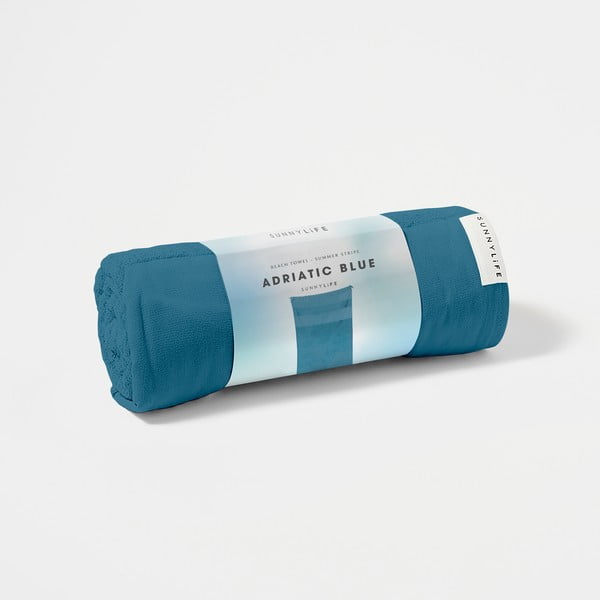 Telo mare in cotone blu, 175 x 90 cm Summer Stripe - Sunnylife-image-3