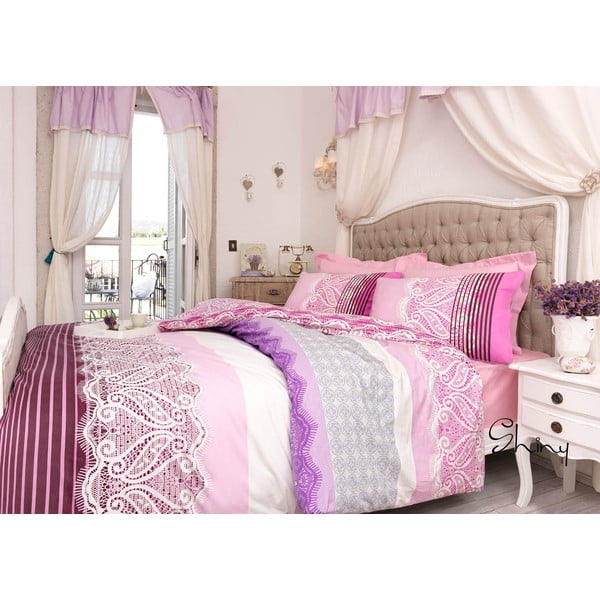 Shiny Pink, 200x220, s prostěradlem-image-1