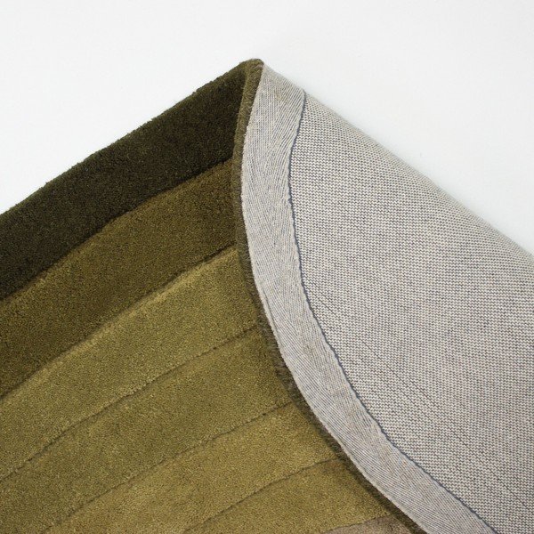 Tappeto verde in lana tessuto a mano 200x290 cm Puddle Ombre  – Flair Rugs-image-4