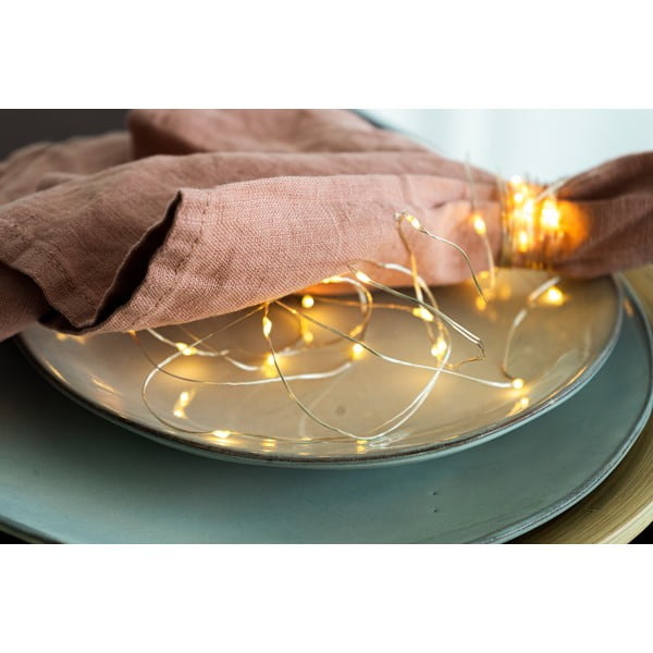 Catena luminosa 40 lampadine lunghezza 390 cm Knirke - Sirius-image-3