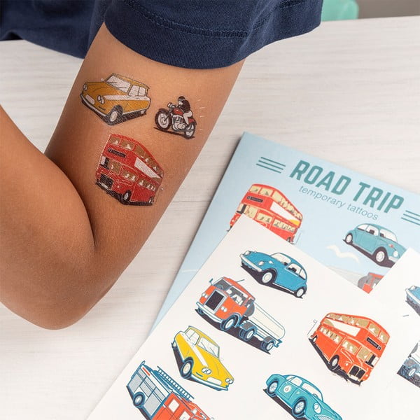 Tatuaggi per bambini Road Trip - Rex London-image-1