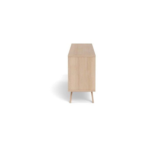 Credenza colore naturale chiaro impiallacciata 200x75x40 cm Lamberth – Actona-image-3