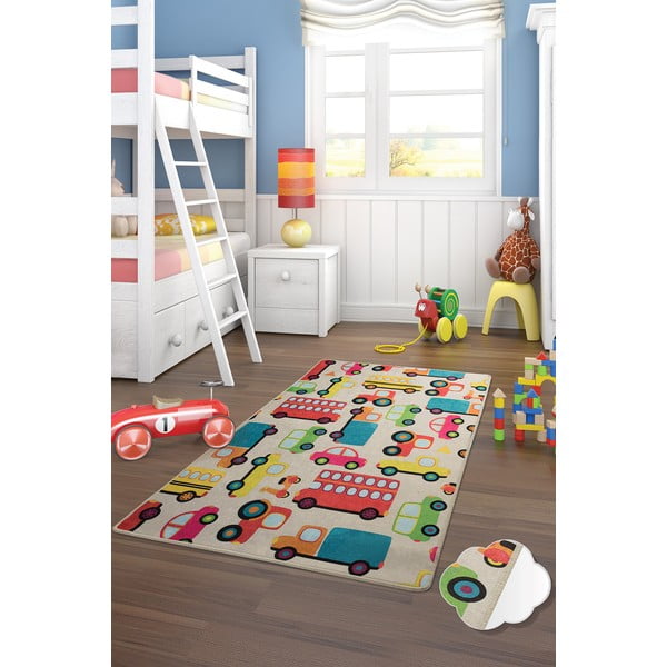 Tappeto antiscivolo per bambini , 140 x 190 cm Cars - Conceptum Hypnose-image-2