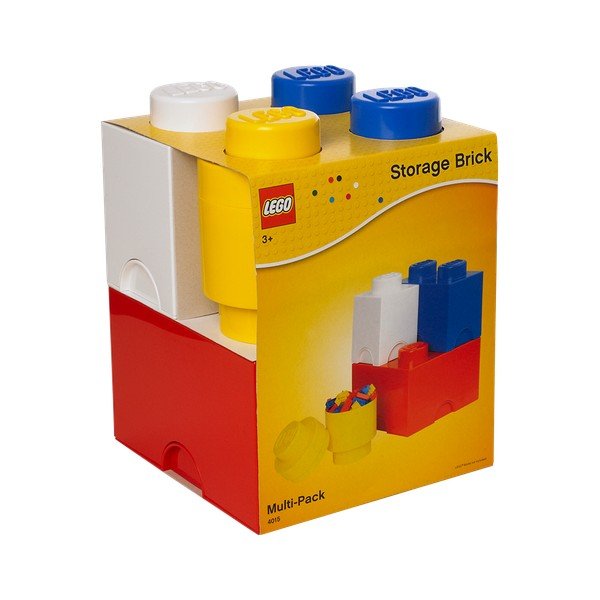 Set di 4 scatole portaoggetti Multi-Pack - LEGO®-image-1