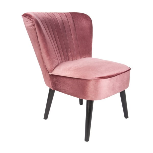 Sedia rosa con rivestimento in velluto Luxury - Leitmotiv