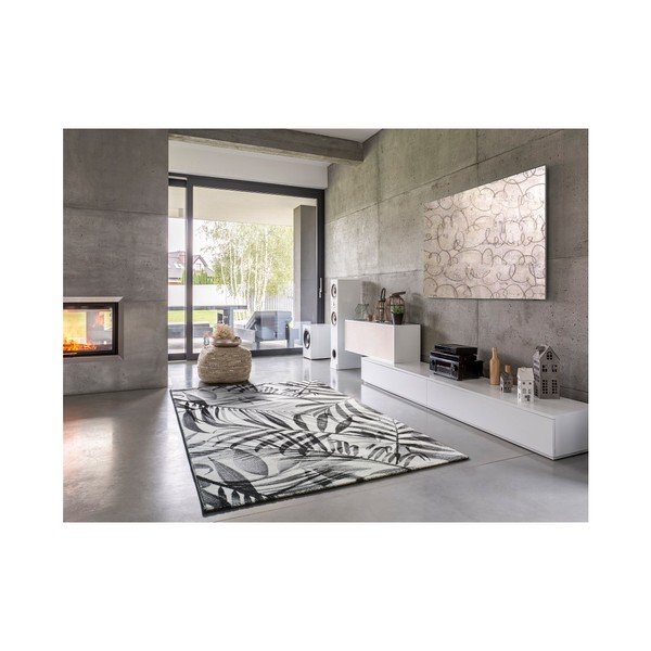 Tappeto Rya Gris, 80 x 150 cm - Universal-image-1