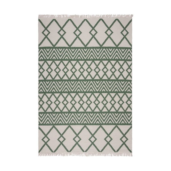 Tappeto verde 160x230 cm Teo - Flair Rugs