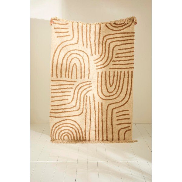 Tappeto crema 140x200 cm Blue Sand - Sema-image-1