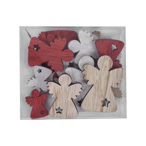 Set di 18 ornamenti natalizi a forma di cherubino - Ego Dekor-image-1