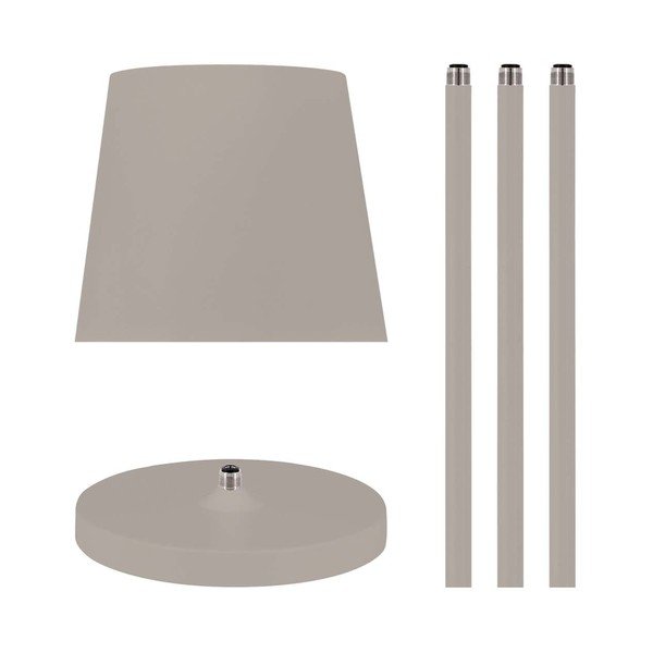 Lampada da terra dimmerabile a LED beige (altezza 135 cm) Dorian - Remember-image-1