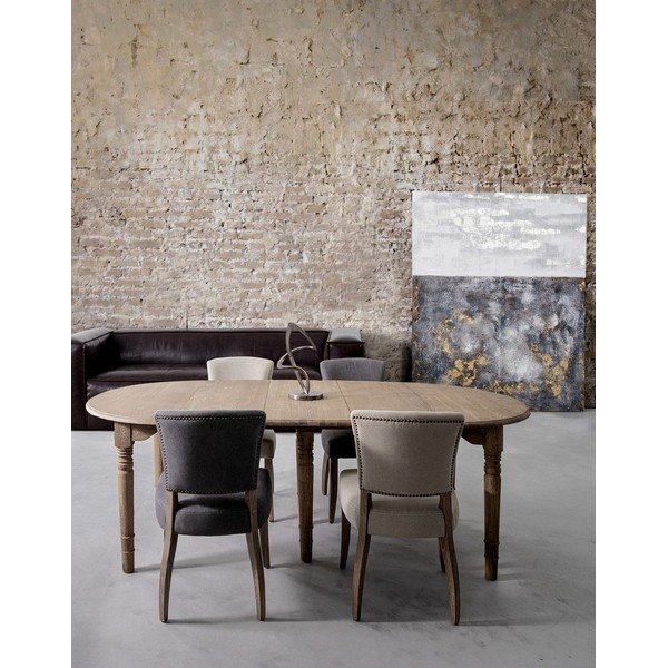 Sedia da pranzo beige in imbottito Maratriz – Bizzotto-image-1