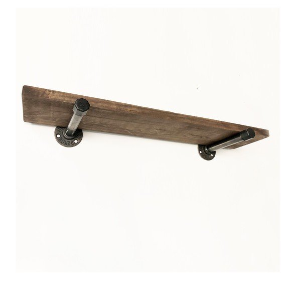 Scaffale da parete in legno Raffik Pipe - Evila Originals-image-2