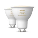 Lampadine intelligenti a LED in set di 2 GU10, 4 W White ambiance - Philips Hue