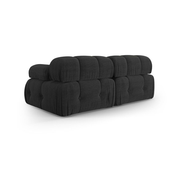 Divano componibile nero 192 cm Ferento – Cosmopolitan Design-image-3